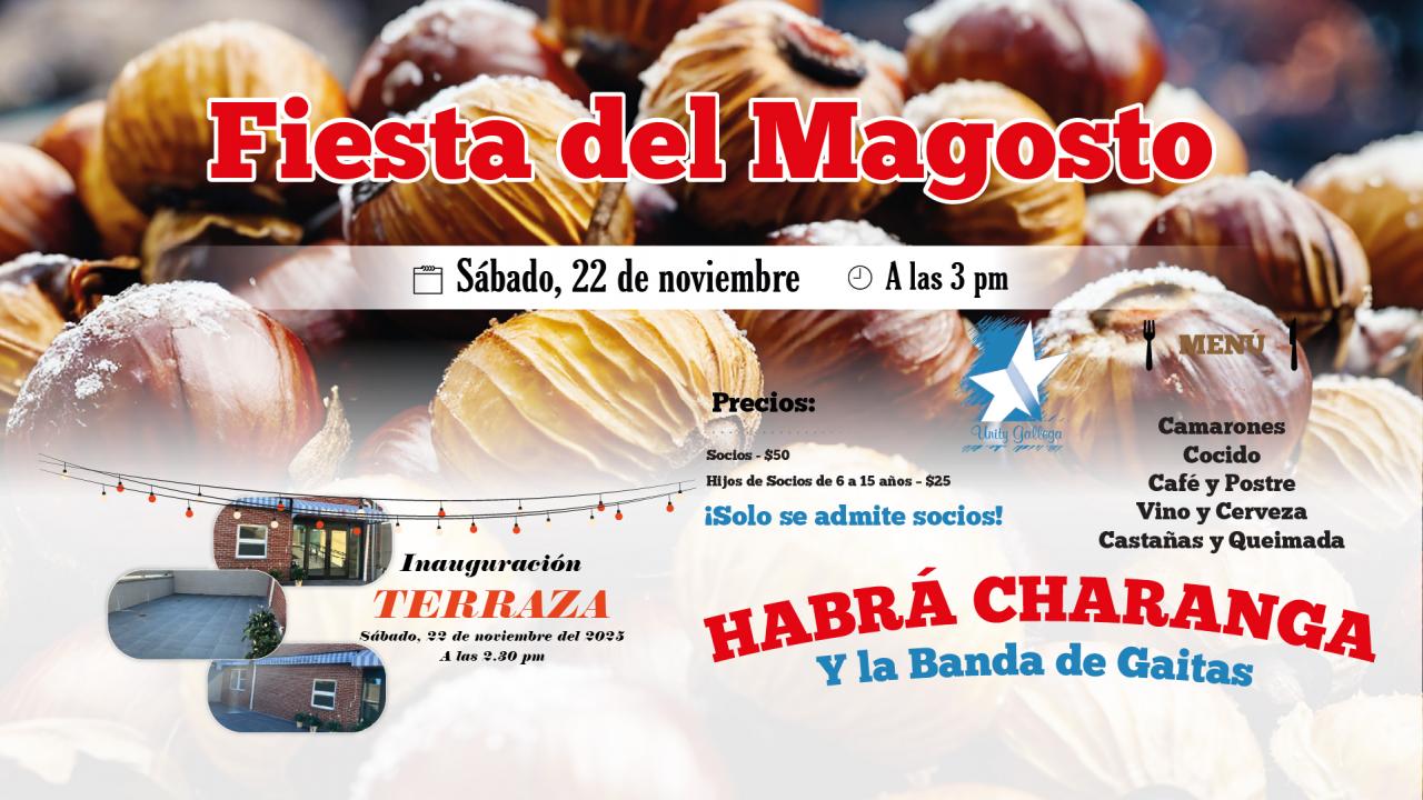 Fiesta del Magosto e Inauguración Terraza