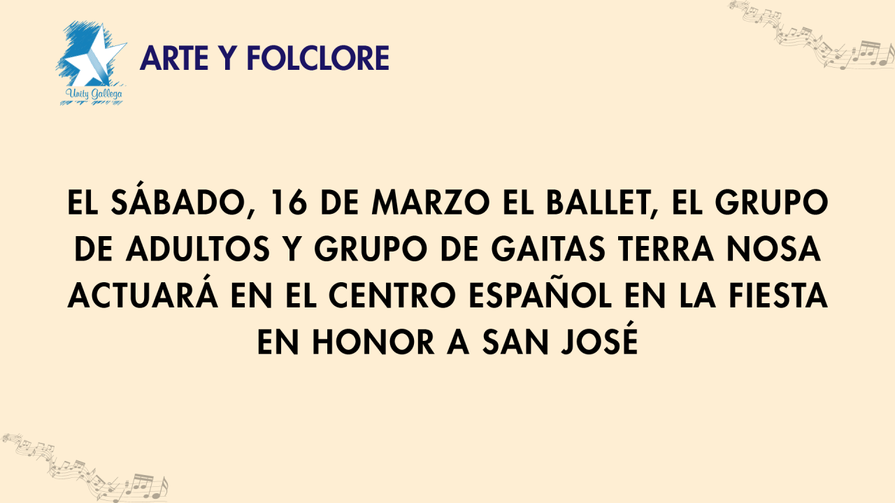 Fiesta en honor a San José 