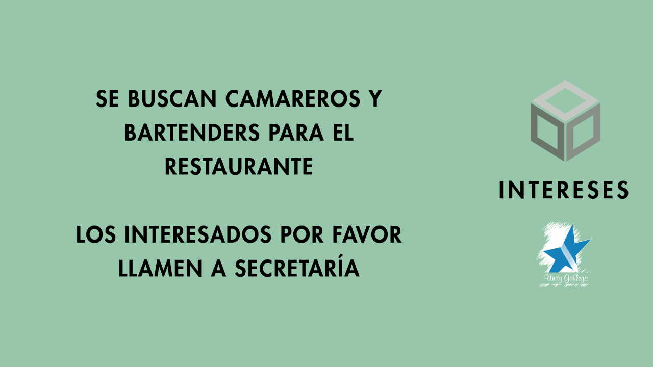 Oferta empleo Casa Galicia